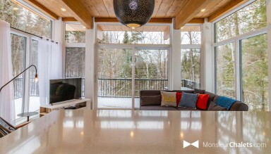 Chalet, Design D'intérieur, Sol, Salon, Revêtement De Sol, Canapé, Lampe