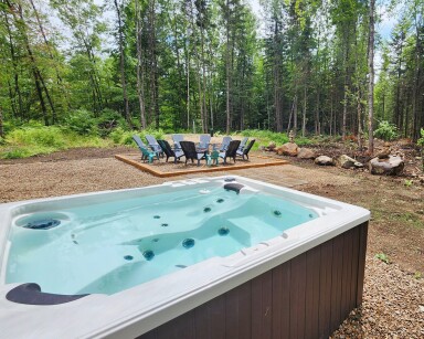 Québec, Tub, Hot Tub, Outdoors