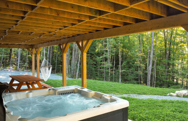 Canada, Véranda, Baignoire, Bain À Remous, Design D'intérieur, Patio, Pergola
