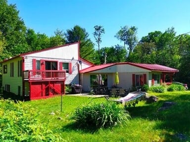Canada, Cottage, Hotel, Resort, Grass, Villa, Car