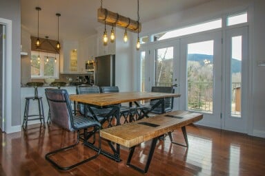Canada, Bois, Design D'intérieur, Bois Dur, Table, Porte, Salle À Manger