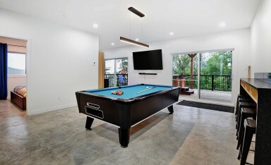 Chalet, Meubles, Table, Intérieur, Bureau, Moniteur, Chaise