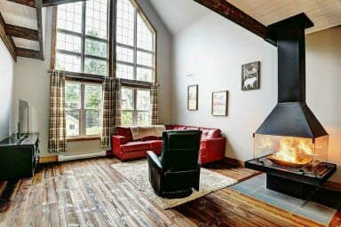 Canada, Home Decor, Fireplace, Indoors, Interior Design, Rug, Couch