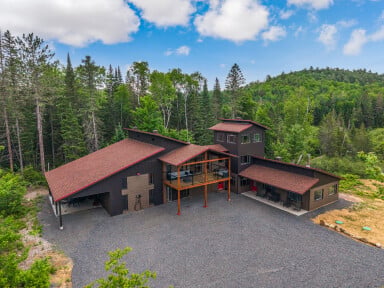 Québec, À L'extérieur, Bâtiment, Logement, Arbre, Maison, Paysage