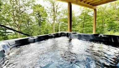 Cottage, Hot Tub, Tub, Pool, Swimming Pool, Water