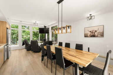 Canada, Salle À Manger, Table À Manger, Intérieur, Table, Design D'intérieur, Bois
