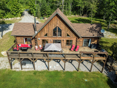 Canada, Housing, House, Chair, Outdoors, Cabin, Interior Design