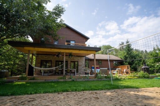 Nature,, Outdoors, Shelter, Housing, Porch, Chair, Grass