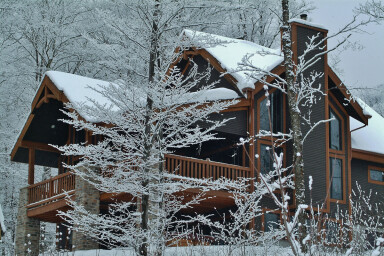 Chalet, Bâtiment, Logement, Maison, Météo, Cabine, Glace