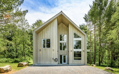 Canada, Design D'intérieur, Logement, Chalet, Maison, Extérieur, Cabine