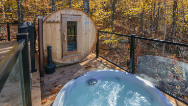 Québec, Bain À Remous, Bain À Remous, Intérieur, Design D'intérieur