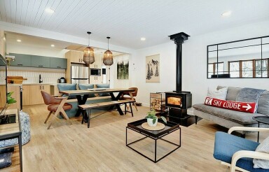 Cottage, Home Decor, Table, Bench, Plant, Indoors, Refrigerator