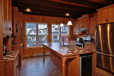 Nature,, Indoors, Interior Design, Wood, Hardwood, Stained Wood, Kitchen
