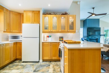Nature,, Indoors, Interior Design, Kitchen, Ceiling Fan, Device, Refrigerator