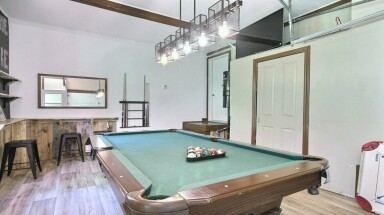 Chalet, Meubles, Table, Intérieur, Bureau, Salle De Billard, Table De Billard