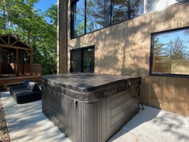 Nature, Bain À Remous, Bain À Remous, Intérieur, Design D'intérieur, Peinture, Canapé