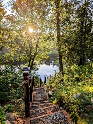 Québec, Nature, Paysage, Sentier, Végétation, Arbre, Fusée Éclairante