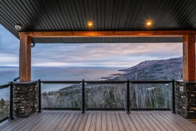 Canada, Nature, Paysage, Véranda, Portail, Balcon, Design D'intérieur