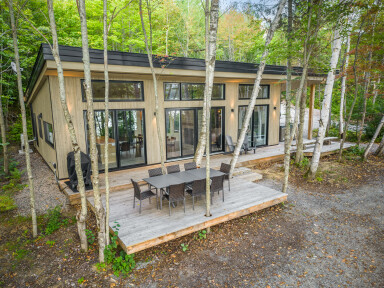 Canada, Chalet, Maison, Logement, Design D'intérieur, Chaise, Paysage