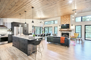 Nature, Intérieur, Design D'intérieur, Bois, Cuisine, Chaise, Décoration D'intérieur