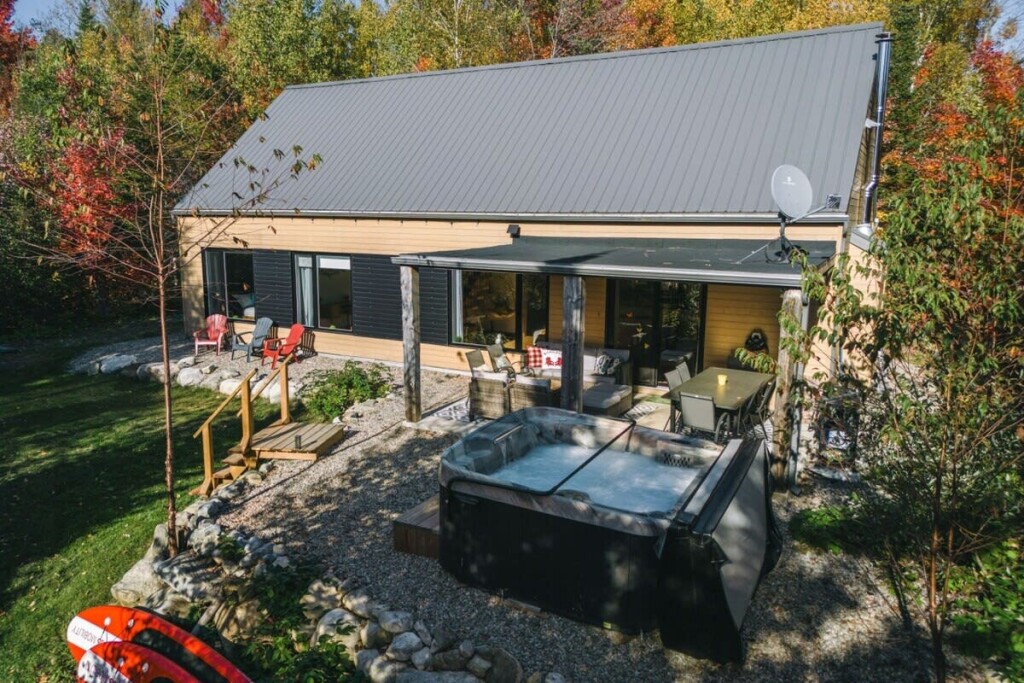 Nature,, Housing, Porch, Tub, Backyard, Hot Tub, Interior Design