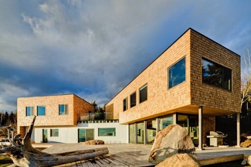 Nature,, Interior Design, Wood, House, Housing, Villa, Waterfront