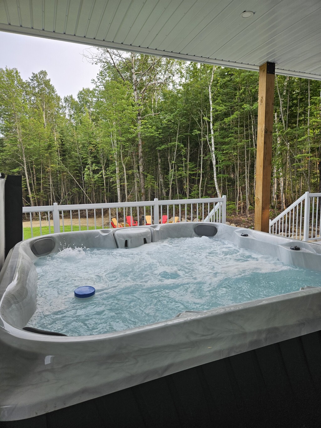 Nature,, Tub, Hot Tub, Housing, Porch, Ice Hockey Puck, Sport