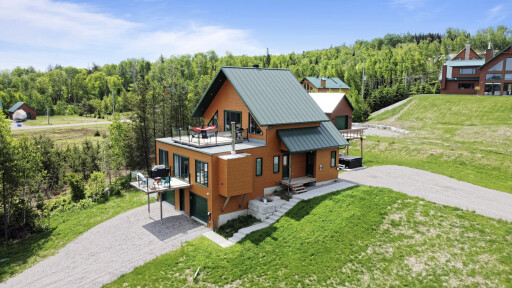 Nature,, Outdoors, Housing, House, Aerial View, Driveway, Bench