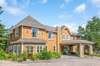 Québec, Banlieue, Lampe, Logement, Maison, Portique, Personne