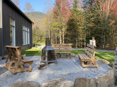 Canada, Interior Design, Backyard, Bench, Grass, Scenery, Wood