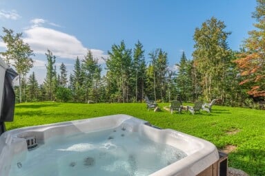 Québec, Baignoire, Bain À Remous, Nature, Plein Air, Paysage, Herbe