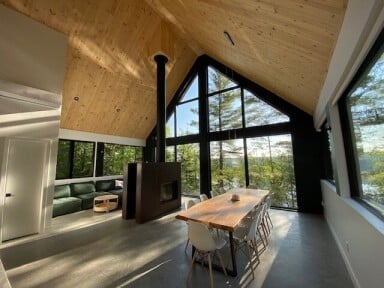 Canada, Design D'intérieur, Bois, Canapé, Chaise, Bois Dur, Bois Teinté