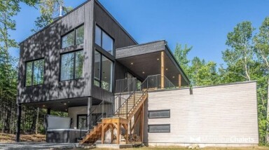 Canada, Intérieur, Design D'intérieur, Logement, Maison, Escalier, Extérieur