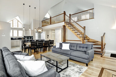 Canada, Intérieur, Salon, Foyer, Décoration D'intérieur, Canapé, Table
