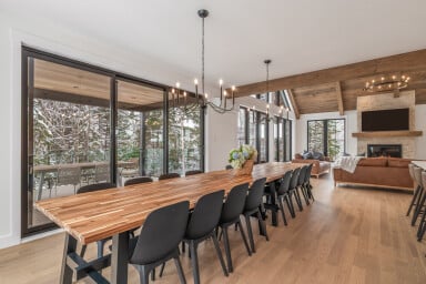Canada, Design D'intérieur, Bois, Bois Dur, Salle À Manger, Table À Manger, Table