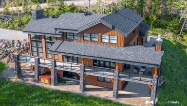 Québec, Extérieur, Architecture, Bâtiment, Logement, Maison, Vue Aérienne