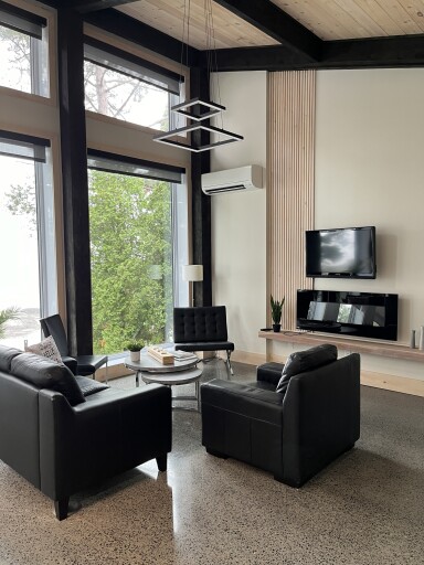 Canada, Salon, Équipement Informatique, Moniteur, Écran, Design D'intérieur, Télévision