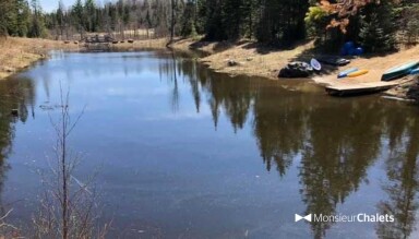 Cottage, Nature, Outdoors, Pond, Water, Lake, Scenery