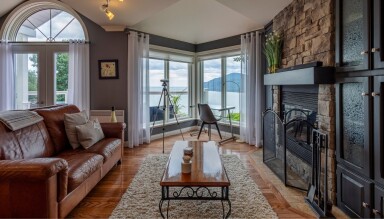 Nature,, Interior Design, French Window, Home Decor, Table, Rug, Living Room