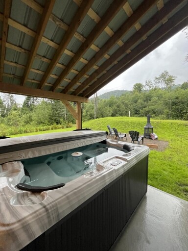 Québec, Baignoire, Bain À Remous, Intérieur, Design D'intérieur, Baignade, Extérieur