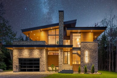 Québec, Abri, Logement, Villa, Pelouse, Intérieur, Garage