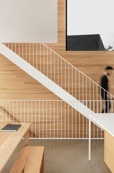 Cottage, Housing, Staircase, Handrail, Interior Design, Railing, Person