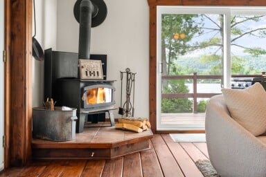 Cottage, Indoors, Interior Design, Wood, Hardwood, Fireplace, Floor
