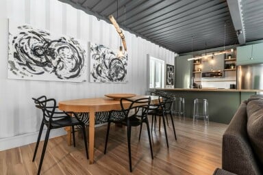Québec, Interior Design, Dining Room, Dining Table, Table, Wood, Floor