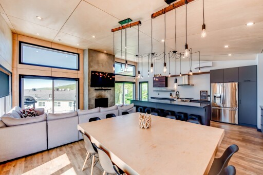 Nature,, Indoors, Interior Design, Dining Room, Table, Home Decor, Monitor