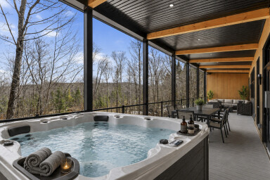 Québec, Baignoire, Bain À Remous, Intérieur, Design D'intérieur