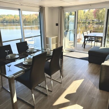 Cottage, Scenery, Table, Interior Design, Floor, Fork, Chair
