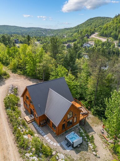 Canada, Outdoors, Building, Housing, House, Aerial View, Driveway