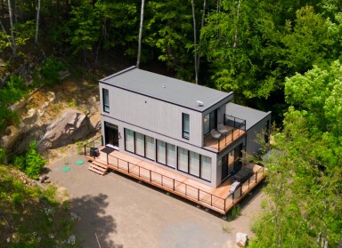 Québec, Extérieur, Paysage, Bâtiment, Végétation, Forêt, Logement
