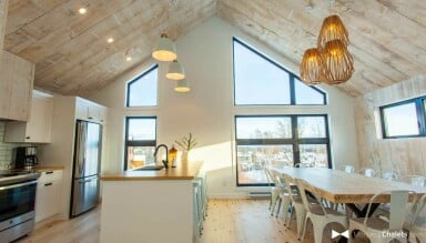 Québec, Indoors, Interior Design, Dining Room, Dining Table, Table, Wood